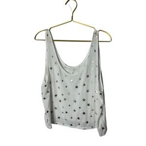 Spiritual‎ Gangster Starry Double Scoop Tank size large